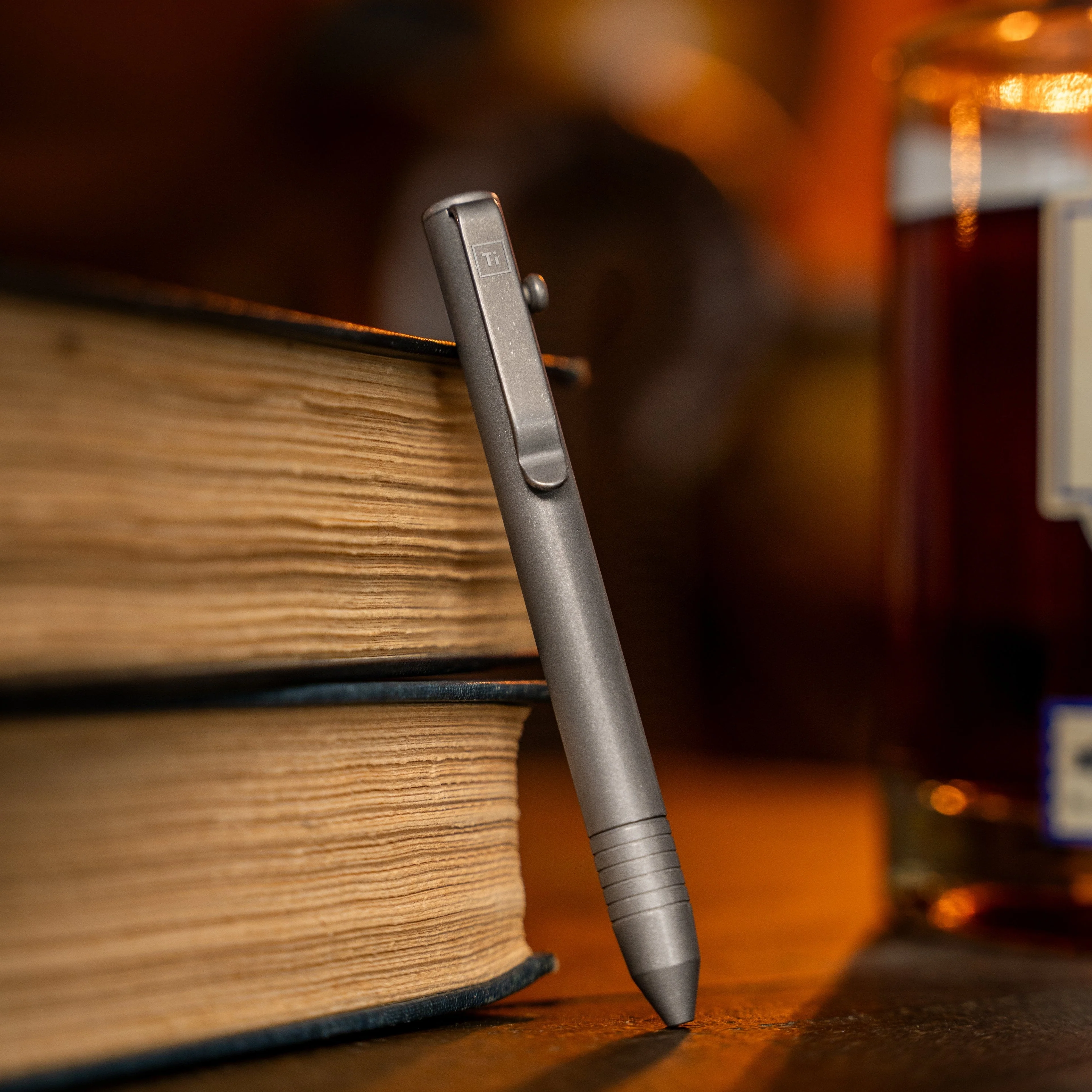 Base Line Bolt Action Titanium Pen - Image 5