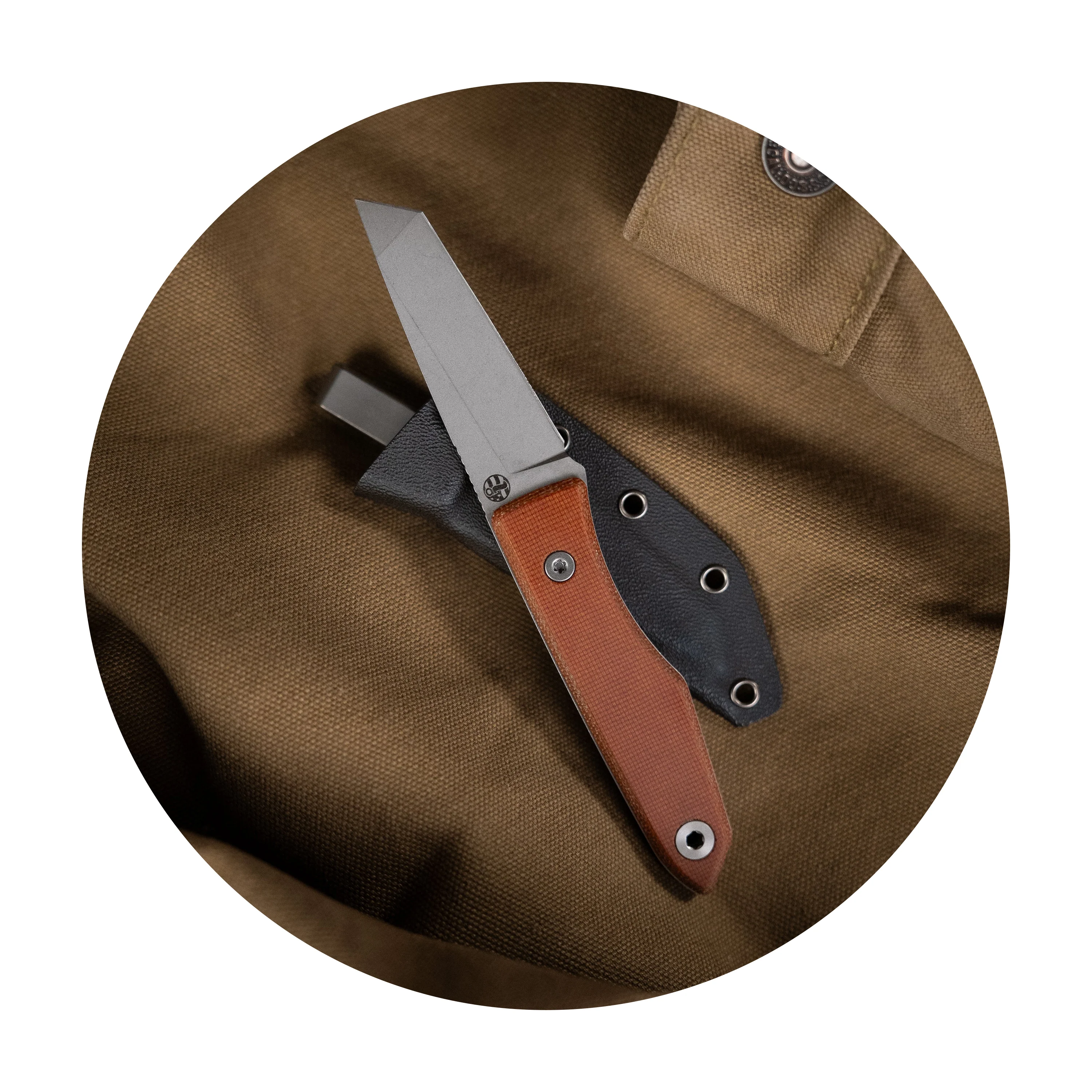 USA Lookout Fixed Blade Knife - Image 12