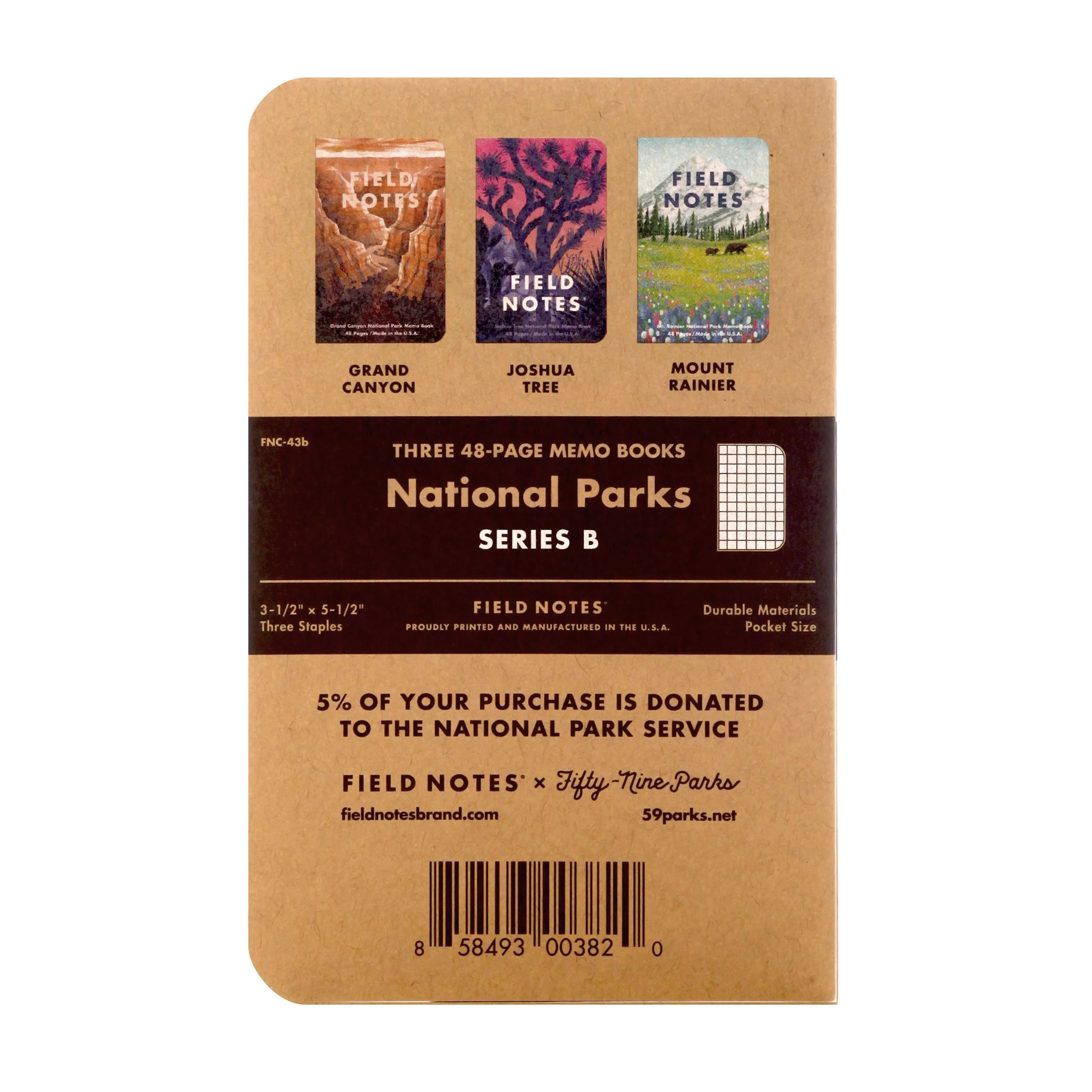 National Parks 3-Pack Memo Book - Image 20