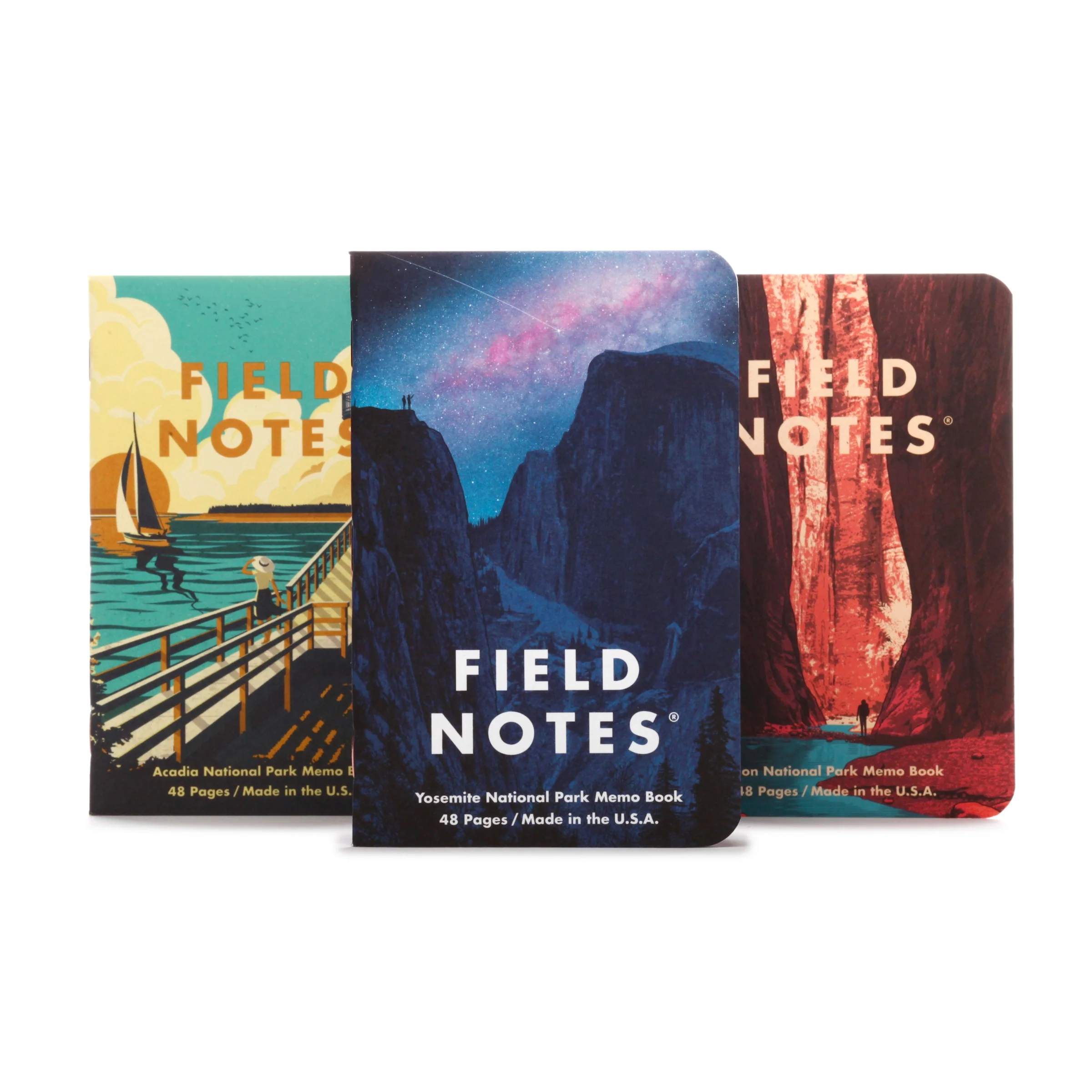 National Parks 3-Pack Memo Book - Image 6