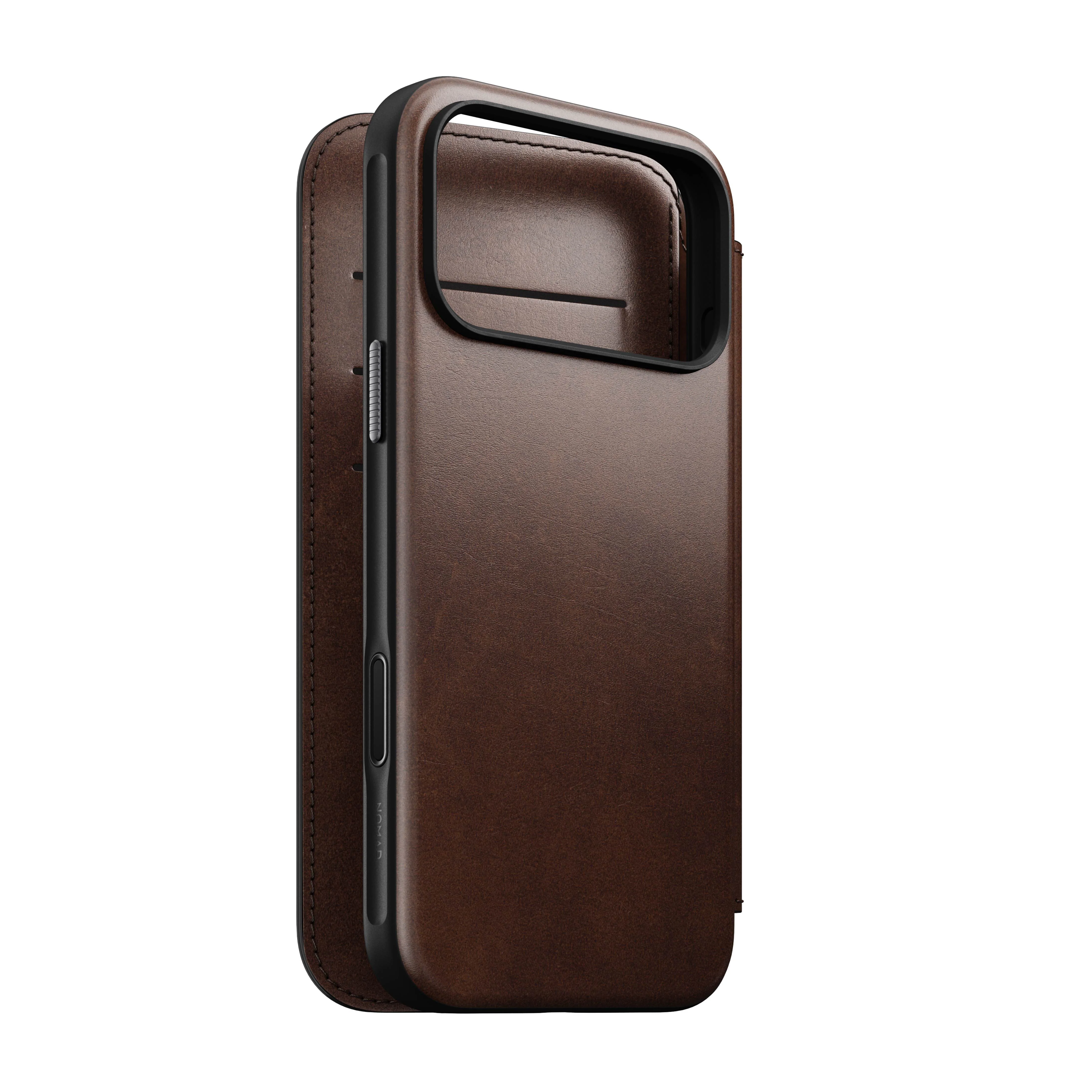 Modern Leather Folio Horween iPhone Series 17 - Image 21