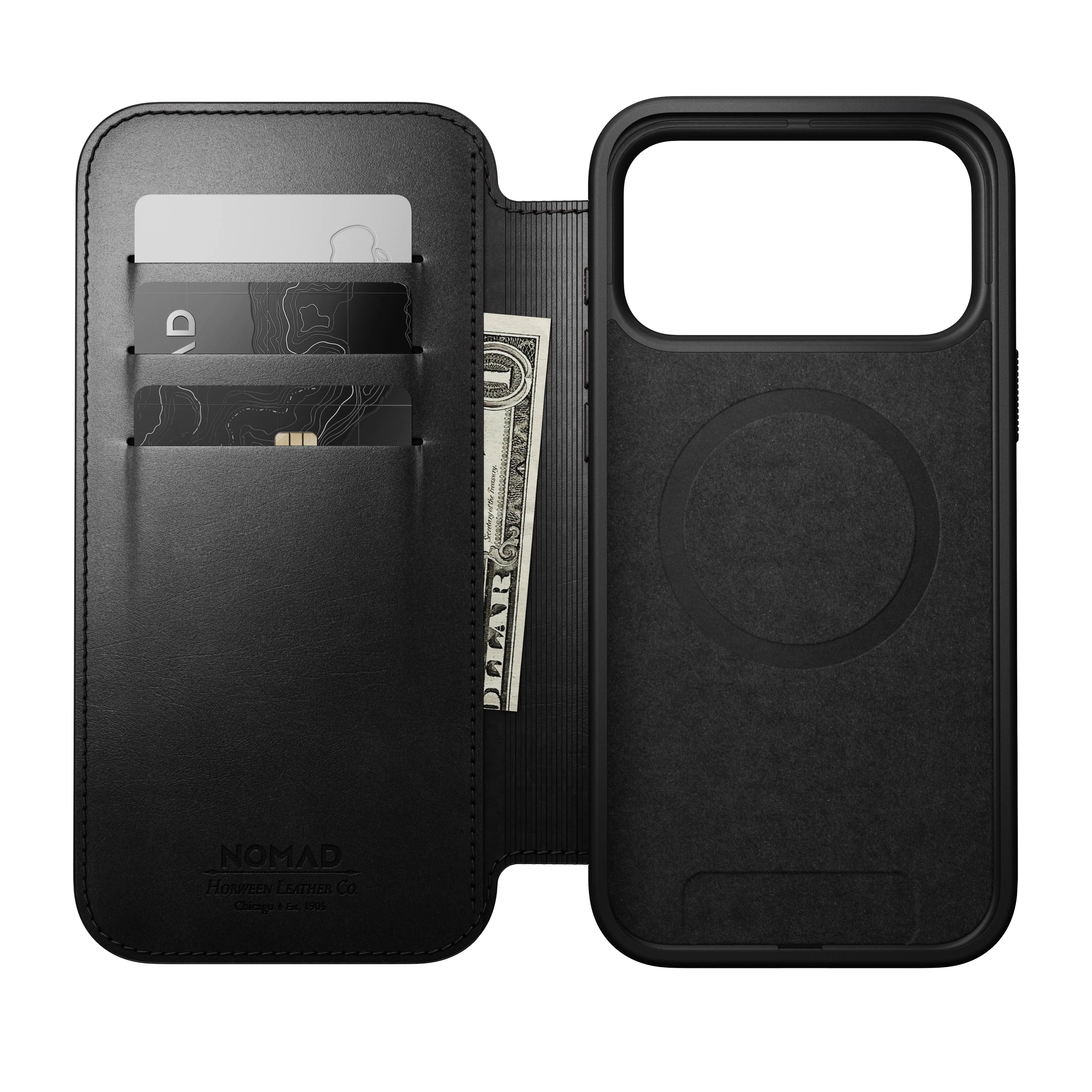 Modern Leather Folio Horween iPhone Series 17 - Image 31